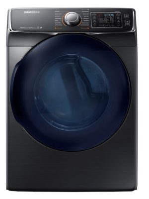 Samsung 7.5 cu. ft. Electric Dryer in Black Stainless Steel