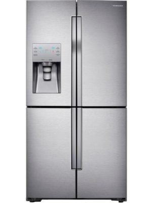 Samsung 22 cu. ft. Food Showcase Counter Depth 4-Door Flex? Refrigerator with FlexZone? in Stainless Steel