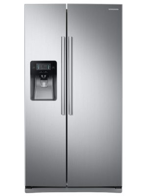 Samsung 25 cu. ft. Side-by-Side Refrigerator with LED Lighting in Stainless Steel
