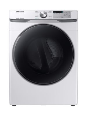 Samsung 7.5 cu. ft. Electric Dryer with Steam Sanitize+ in White