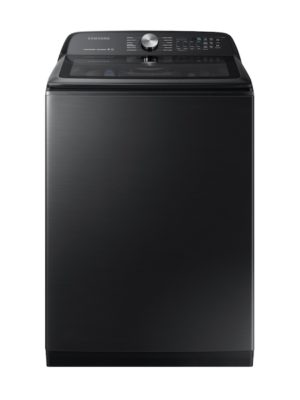 Samsung 4.5 cu. ft. AddWash? Front Load Washer in Black Stainless Steel